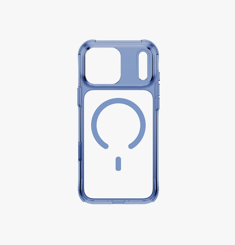 UNIQ品牌 - LifePro Xtreme Clear MagClick™ 防護殻(有按鈕版本，透藍)