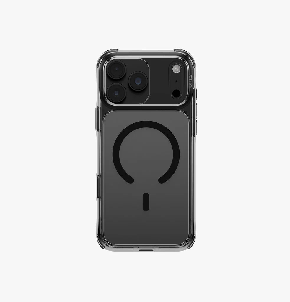 UNIQ品牌 - LifePro Xtreme Clear MagClick™ 防護殻(有按鈕版本，透黑)