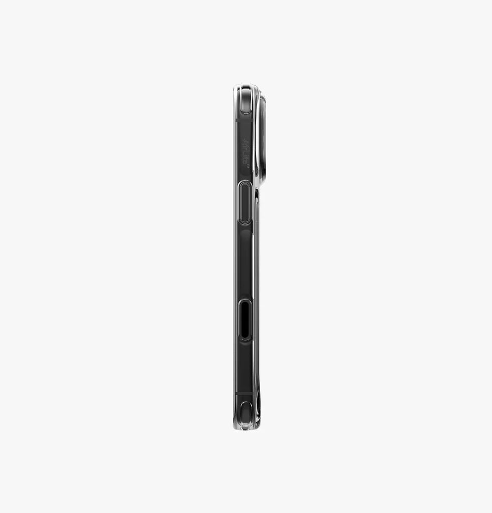 UNIQ品牌 - LifePro Xtreme Clear MagClick™ 防護殻(有按鈕版本，透黑)