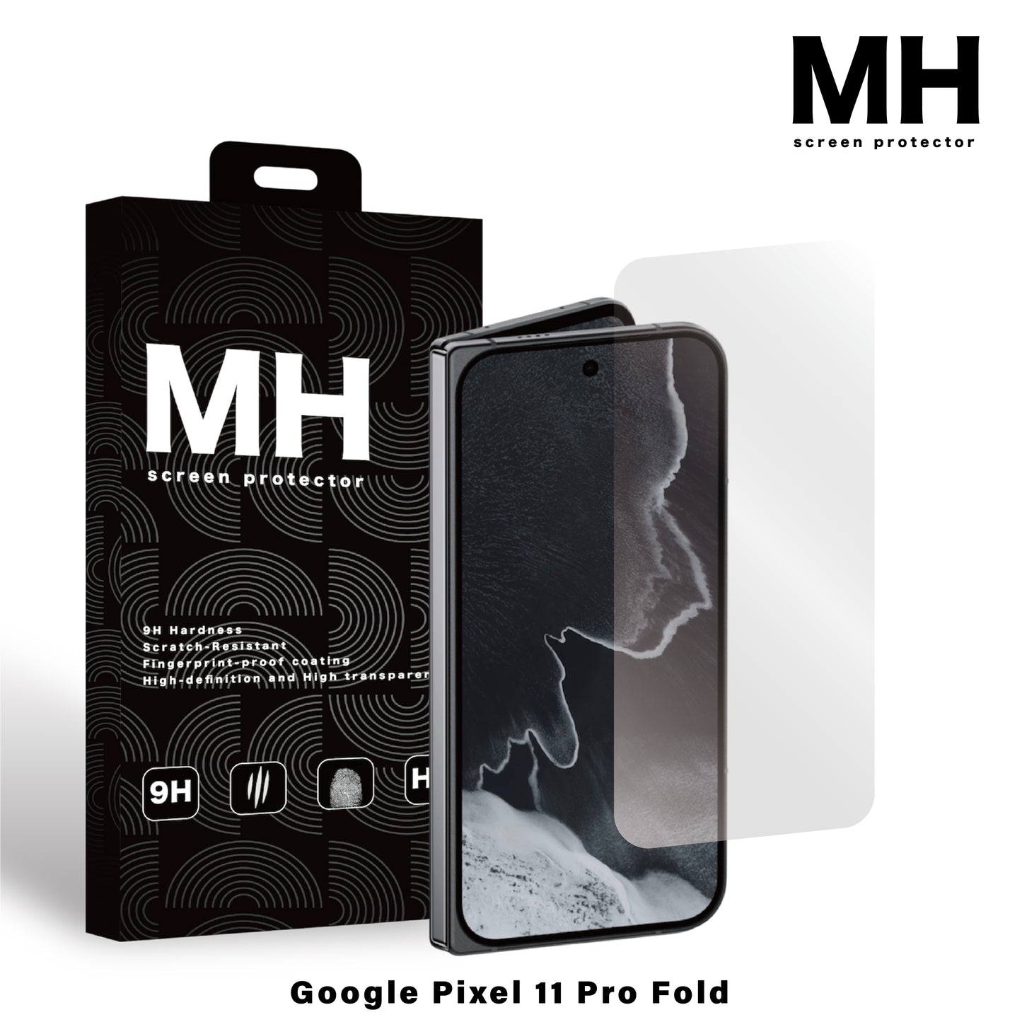 MH品牌 - 高清防指紋玻璃貼｜Google Pixel 11系列