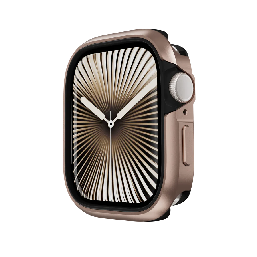 Mageasy品牌 - Odyssey 航太鋁合金保護殼(金色)｜Apple Watch Series 11/10 -46mm