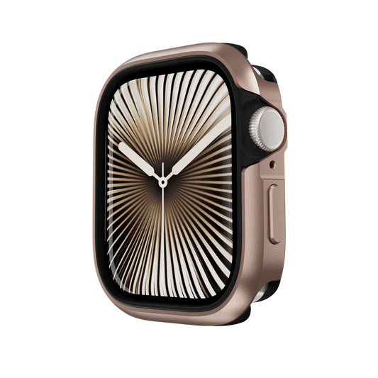 Mageasy品牌 - Odyssey 航太鋁合金保護殼(金色)｜Apple Watch Series 11/10 -46mm