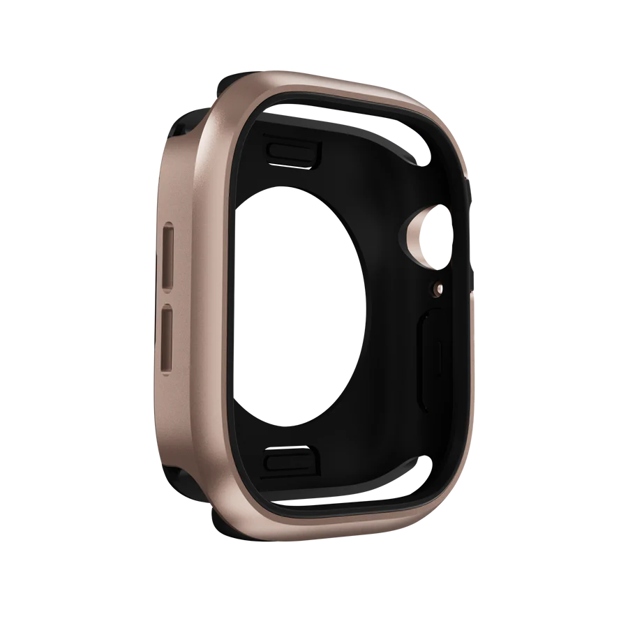 Mageasy品牌 - Odyssey 航太鋁合金保護殼(金色)｜Apple Watch Series 11/10 -46mm