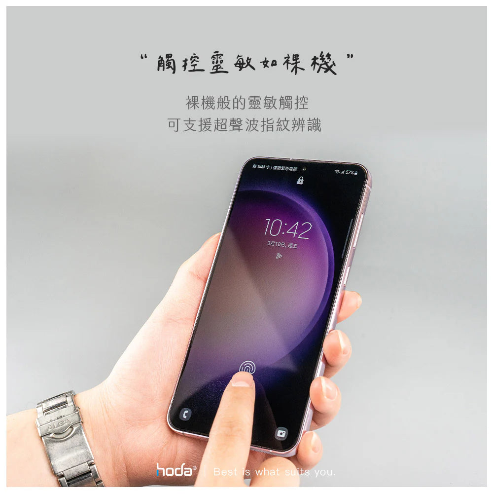 Hoda品牌 -AR抗反射防窺玻璃保護貼｜S25 Ultra