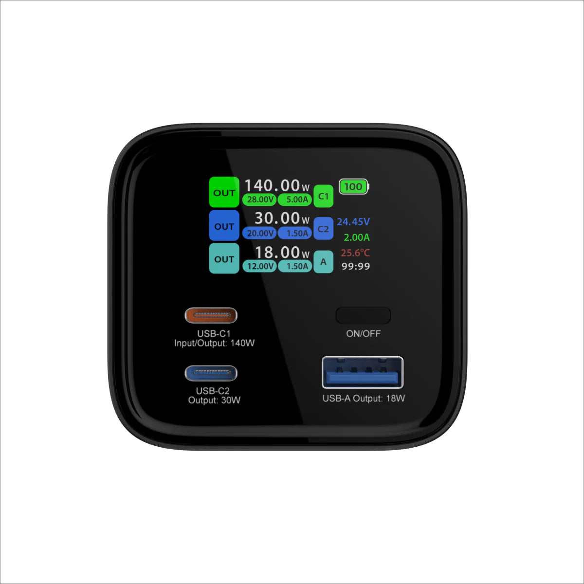 Vinnic品牌 - Mount Parker 2 140W 27000mAh 行動電源 - 為筆記型電腦和手機快速充電（可攜帶上飛機）