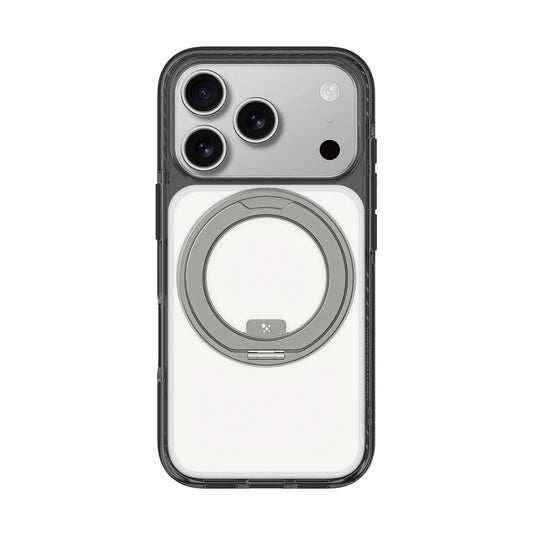 Amazingthing品牌 - Magsafe支架指環保護殼(黑色)｜iPhone17 Pro Max