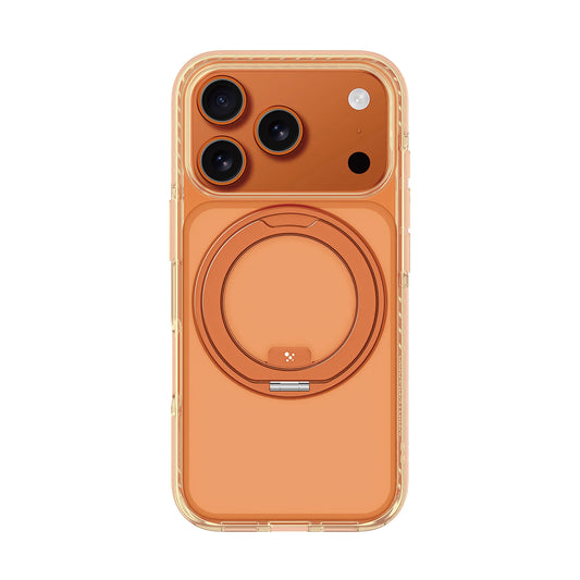 Amazingthing品牌 - Magsafe支架指環保護殼(橙色)｜iPhone17系列
