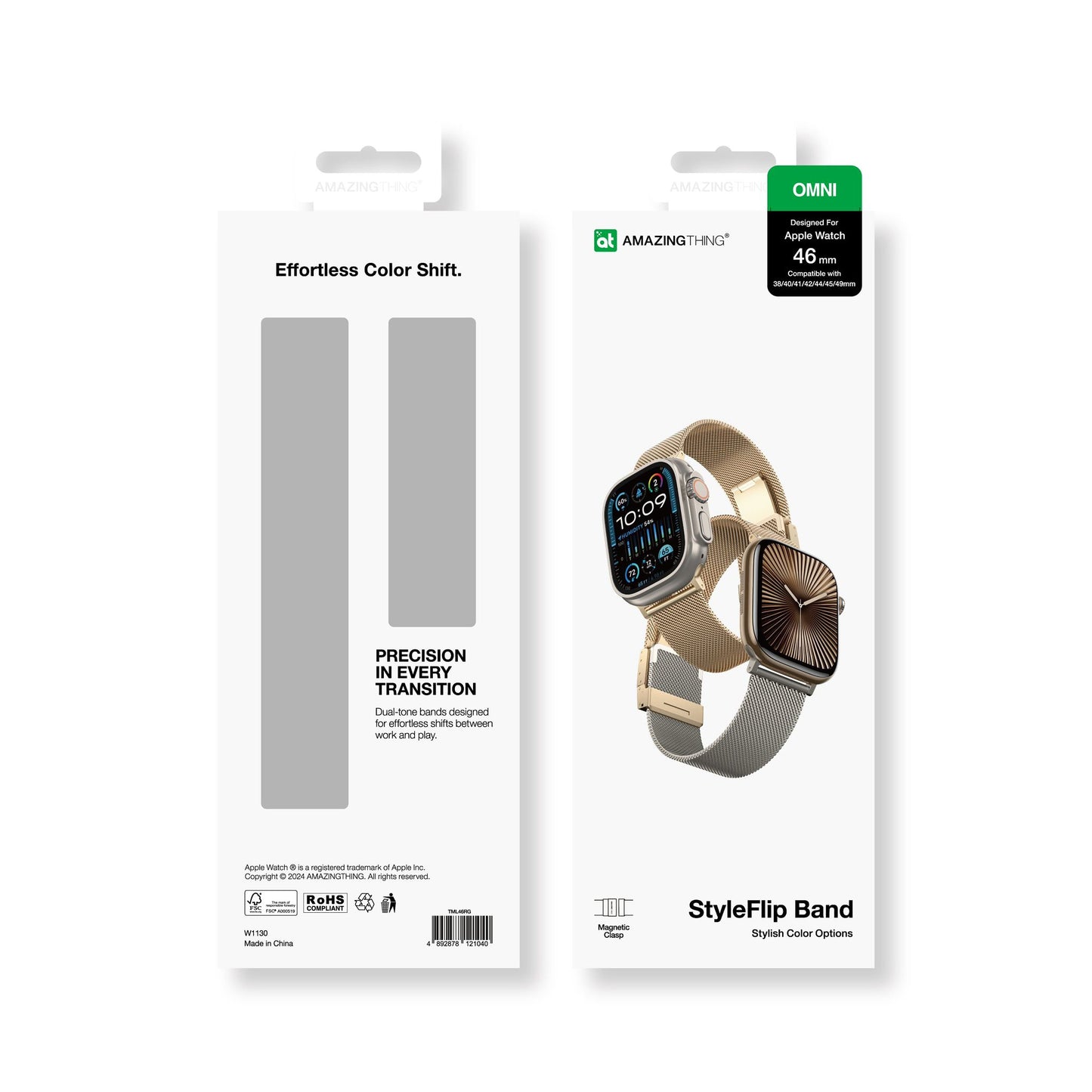 Amazingthing 品牌 - Omni   StyleFlip   手錶帶｜Apple Watch 38/ 40 / 41 / 42 / 44 /45 / 46 / 49 mm
