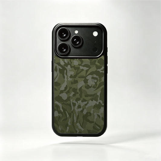 Airfilm品牌 - MagSafe軍綠迷彩 磁吸手機殻