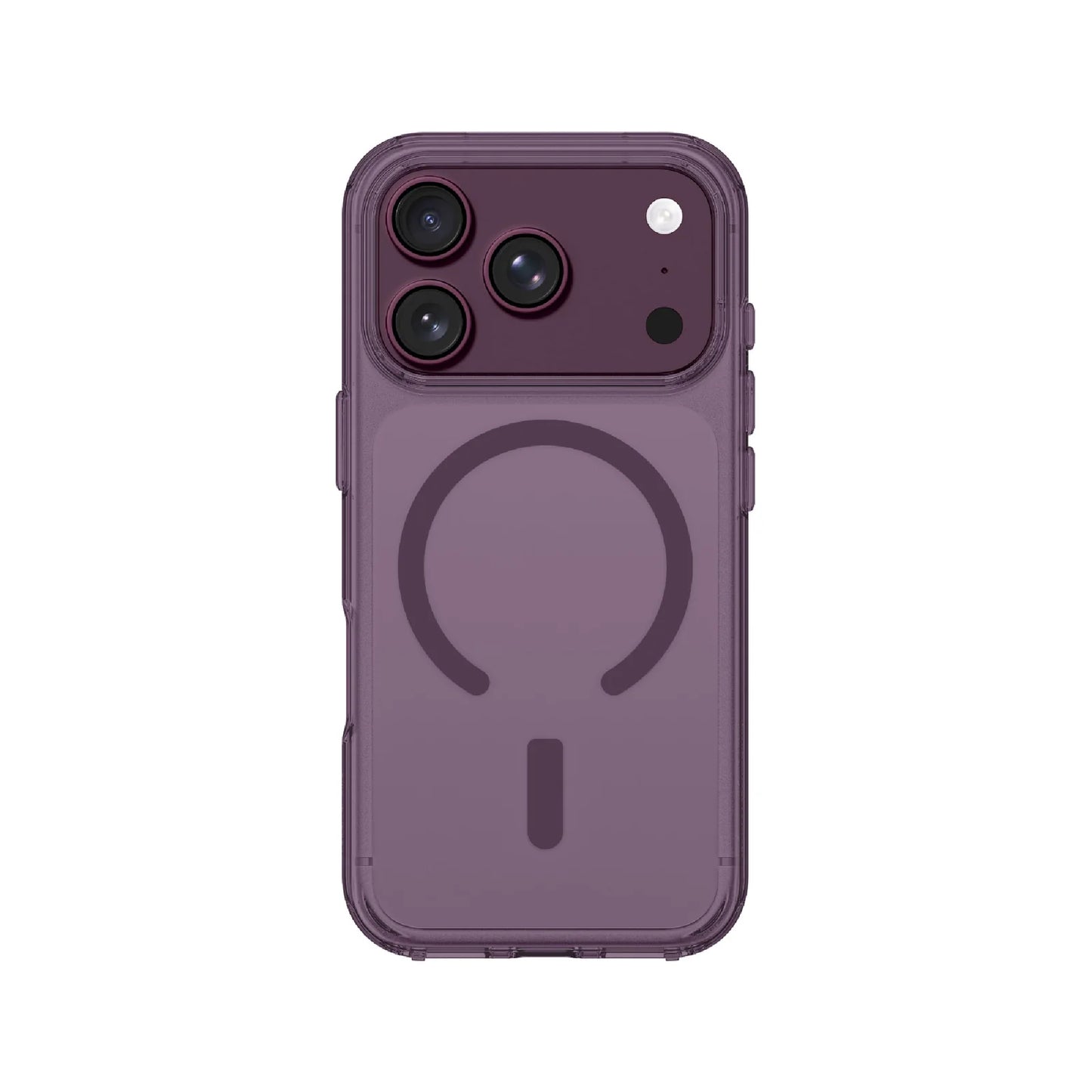 Amazingthing品牌 - MINIMAL Mag手機防護殻(透紅色）