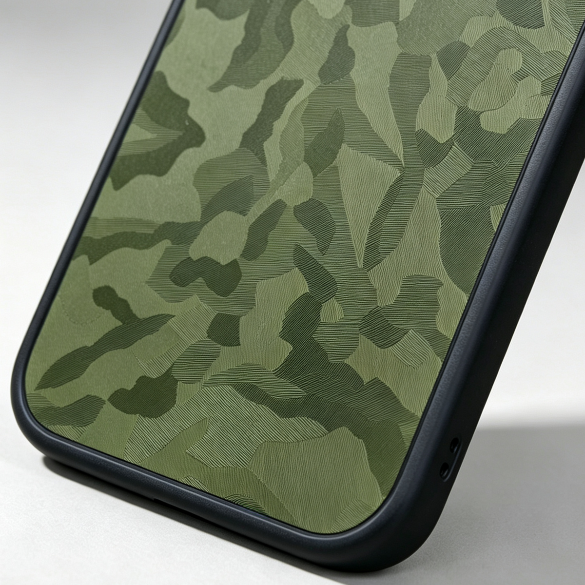 Airfilm品牌 - MagSafe軍綠迷彩 磁吸手機殻